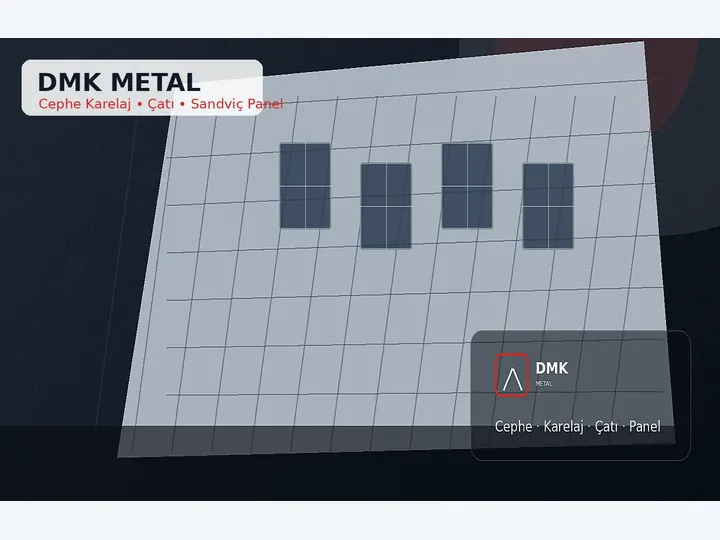 DMK Metal Cephe Karelaj, Çatı ve Sandviç Panel 1000004